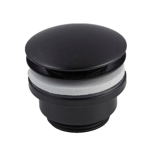 Tavistock Universal Sprung Click Open Basin Waste - Black - WASTE28 - Envy Bathrooms Ltd
