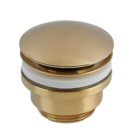 Tavistock Universal Sprung Click Open Basin Waste Brass - Envy Bathrooms Ltd