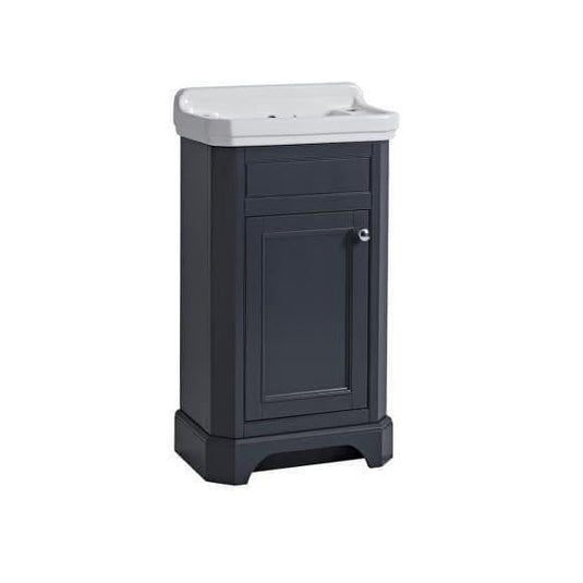 Tavistock Vitoria 500mm Floorstanding Vanity Unit - Matt Dark Grey - VT50FDGM - Envy Bathrooms Ltd