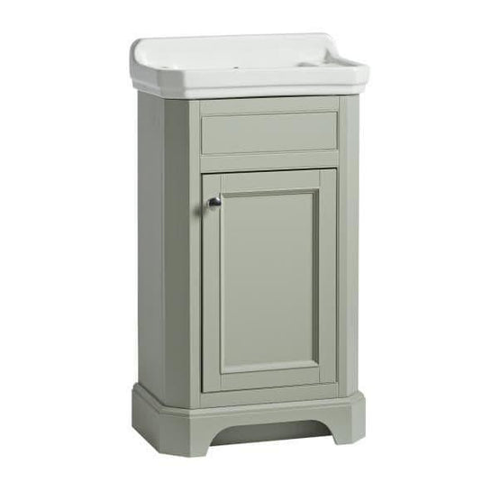 Tavistock Vitoria 500mm Floorstanding Vanity Unit - Pebble Grey - VT50FPG - Envy Bathrooms Ltd