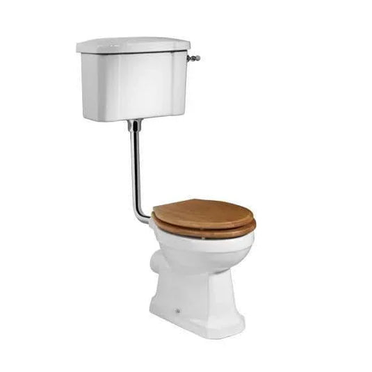 Tavistock Vitoria High / Low Level Pan - White - PL850S - Envy Bathrooms Ltd