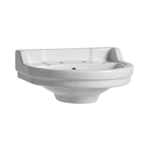 Tavistock Vitoria Round Basin 550x470mm White | DB855S - Envy Bathrooms Ltd