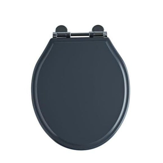 Tavistock Vitoria Soft Close Toilet Seat - Matt Dark Grey - DC4004 - Envy Bathrooms Ltd