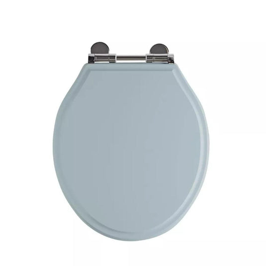 Tavistock Vitoria Soft Close Toilet Seat Mineral Blue - Envy Bathrooms Ltd