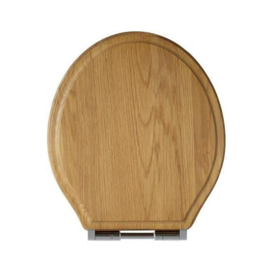 Tavistock Vitoria Soft Close Toilet Seat - Natural Oak - TS850NOSC - Envy Bathrooms Ltd