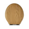 Tavistock Vitoria Soft Close Toilet Seat Natural Oak with Chrome Hinges | TS850NOSC-SF