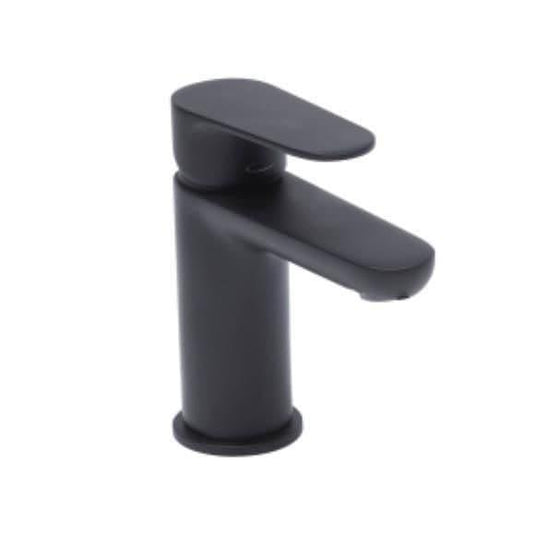 Tavistock Zero Basin Mixer Tap with Click Waste - Matt Black - TZE1103 - Envy Bathrooms Ltd