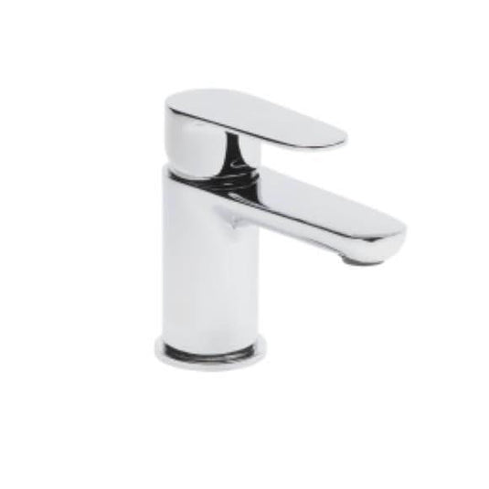 Tavistock Zero Mini Basin Tap with Click Waste - Chrome - Envy Bathrooms Ltd