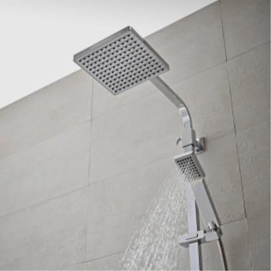 Tavistock Zone Dual Function Square Bar Valve Shower System - Envy Bathrooms Ltd