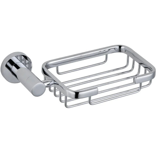 The White Space Capita Soap Basket - Chrome - Envy Bathrooms Ltd