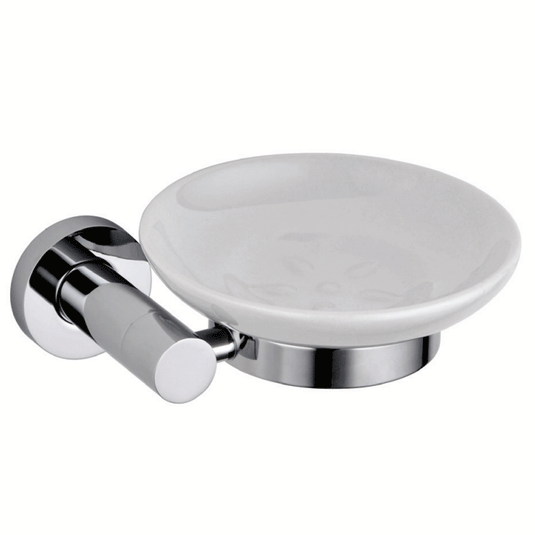 The White Space Capita Soap Dish - Chrome - Envy Bathrooms Ltd