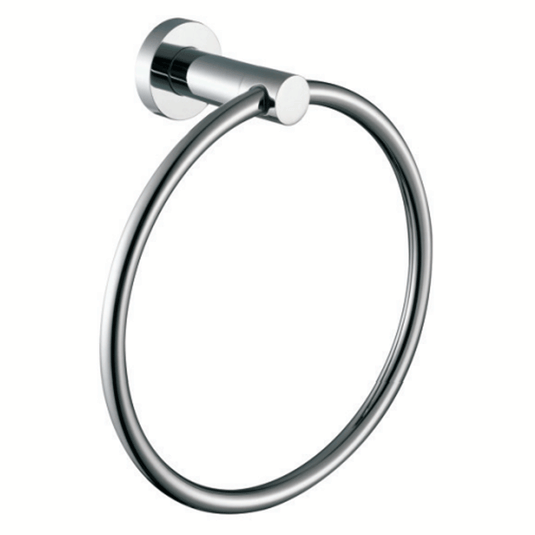 The White Space Capita Towel Ring - Chrome - Envy Bathrooms Ltd