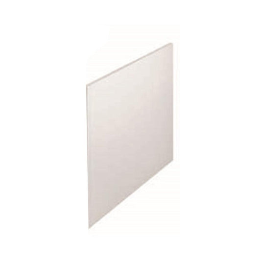 The White Space End Bath Panel - 700mm - White - Envy Bathrooms Ltd