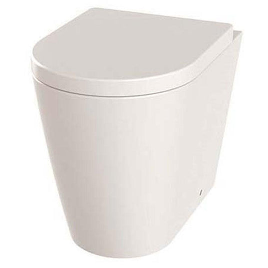 The White Space Lab Rimless Back To Wall Toilet Pan - White - Envy Bathrooms Ltd