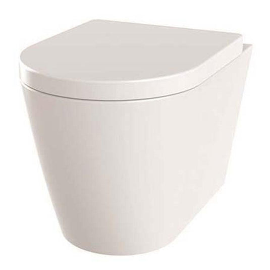 The White Space Lab Rimless Wall Hung Toilet Pan - White - Envy Bathrooms Ltd