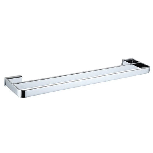 The White Space Legend Double Towel Rail 600mm Wide - Chrome - Envy Bathrooms Ltd