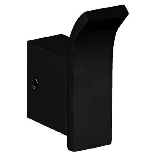 The White Space Legend Robe Hook - Black - Envy Bathrooms Ltd