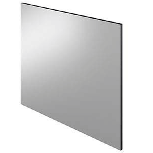 The White Space Scene Wall Hung Bathroom Mirror - 450mm Wide - Gloss Dark Indigo - Envy Bathrooms Ltd
