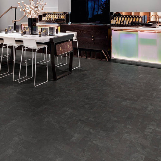 TLC Massimo Invent in Black Slate Parquet 5340 - £29 per sqm - Envy Bathrooms Ltd