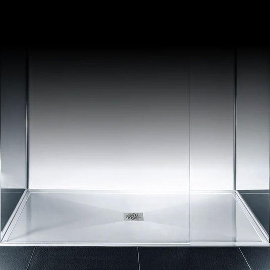 Traymate Symmetry Square Shower Tray with Waste 700mm x 700mm - Stone Resin - Envy Bathrooms Ltd