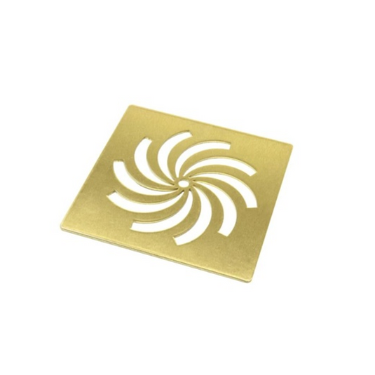 Traymate Symmetry Waste Cover Only Brass | G9007 - Envy Bathrooms Ltd