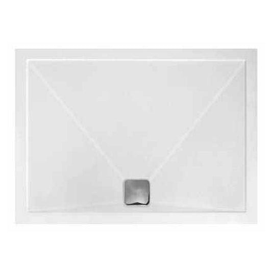 Traymate TM25 Elementary 1300 x 760mm Rectangular Shower Tray - White - Envy Bathrooms Ltd