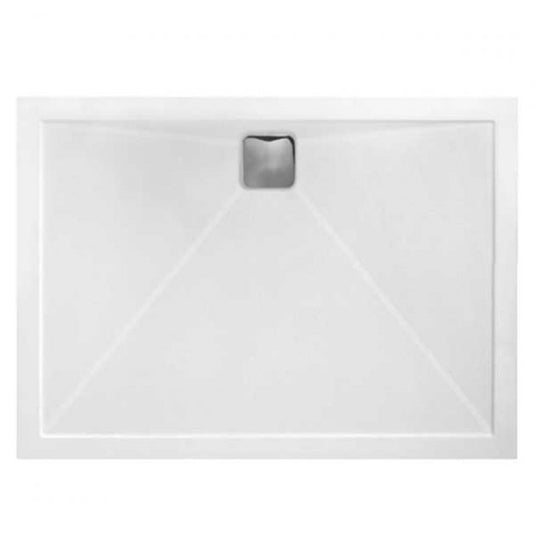 TrayMate TM25 Elementary Anti-Slip Rectangular Shower Tray 1700mm x 900mm Matt White | G0072 - Envy Bathrooms Ltd