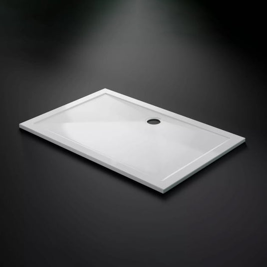 TrayMate TM25 Elementary Anti-Slip Rectangular Shower Tray 1700mm x 900mm Matt White | G0072 - Envy Bathrooms Ltd
