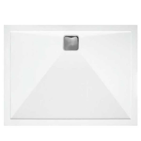 TrayMate TM25 Elementary Rectangular Shower Tray 1000mm x 900mm White | G0013 - Envy Bathrooms Ltd