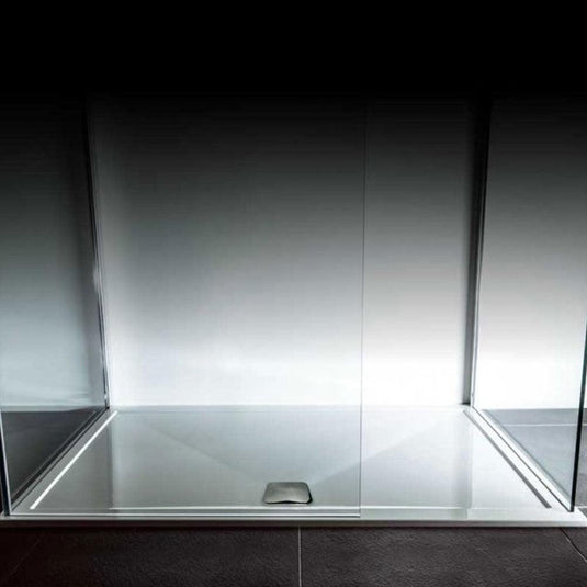 Traymate Elementary Rectangular Shower Tray 1300mm x 760mm - Stone Resin - Envy Bathrooms Ltd