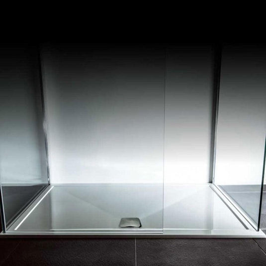 Traymate Elementary Rectangular Shower Tray 1300mm x 800mm - Stone Resin - Envy Bathrooms Ltd