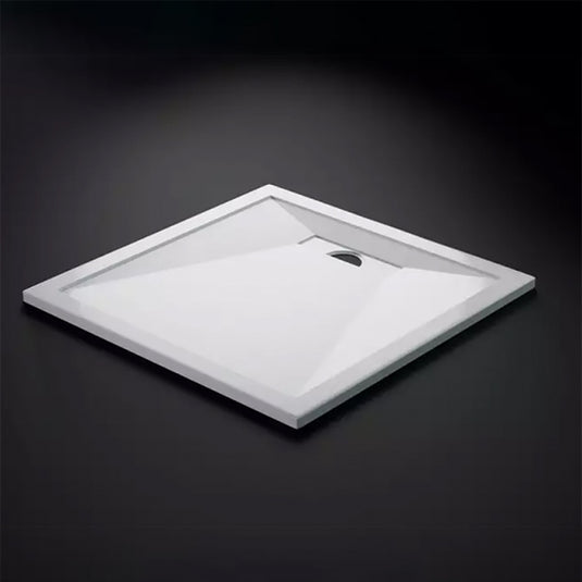 TrayMate TM25 Linear Square Shower Tray 900 x 900mm Gloss White | G0075 - Envy Bathrooms Ltd