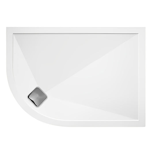 TrayMate TM25 Offset Quadrant Shower Tray 1200x900mm Right Handed | G0064 - Envy Bathrooms Ltd