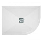 Traymate TM25 Symmetry 1100 x 800mm Offset Quadrant Shower Tray (RH) - Envy Bathrooms Ltd