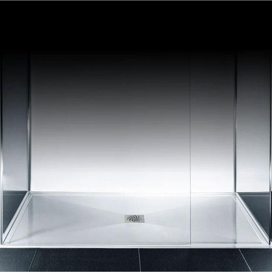 Traymate TM25 Symmetry 1800 x 800mm Rectangular Shower Tray with Waste - White - Envy Bathrooms Ltd