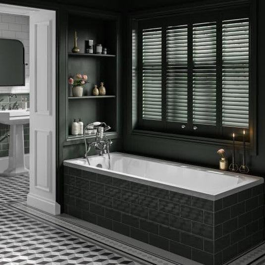 Trojan Art Deco 1700 x 750mm Trojancast Single Ended Bath - Envy Bathrooms Ltd
