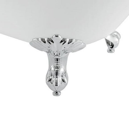 Trojan Ball & Claw Feet - Silver - Envy Bathrooms Ltd