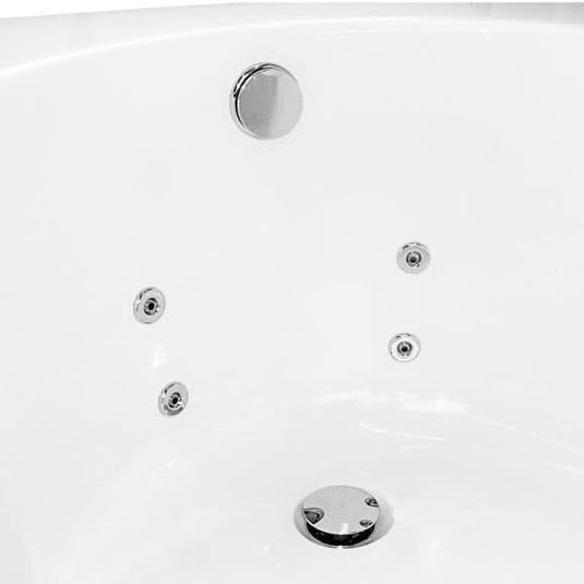 Trojan Cascade 1700mm Single Ended 14 Jet Whirlpool Bath & Waste - Envy Bathrooms Ltd