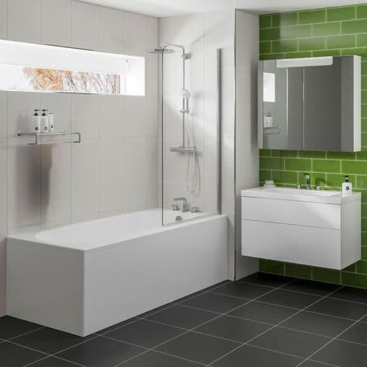 Trojan Cascade Single Ended Bath 1675 x 700mm - Envy Bathrooms Ltd