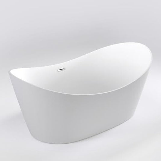 Trojan Emerald 1700mm Freestanding Double Slipper Bath - Envy Bathrooms Ltd