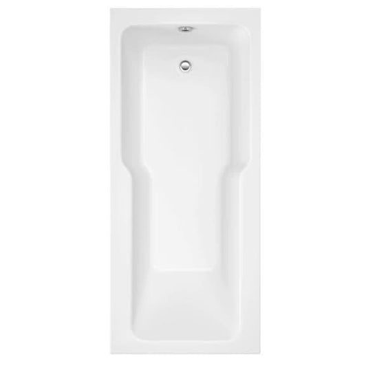 Trojan Evolve 1700 x 750mm Single Ended Shower Bath with Panel & Screen - Envy Bathrooms Ltd
