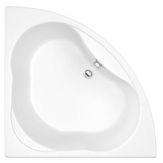 Trojan Laguna 1350mm Trojancast Corner Bath & Panel - Envy Bathrooms Ltd