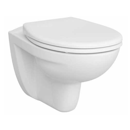 Vitra Arkitekt Wall Hung Toilet Pan - White - Envy Bathrooms Ltd