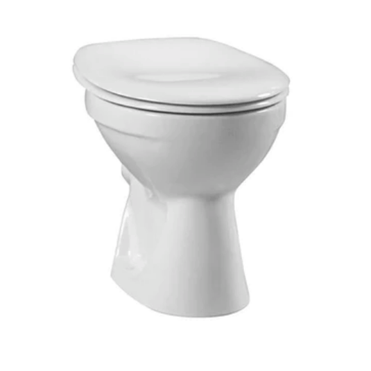 Vitra Arkitekt Low Level Toilet Pan - White - Envy Bathrooms Ltd