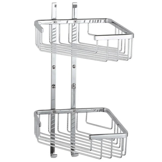 Vitra Arkitekta Double Sponge Basket Wall Mounted - Chrome - Envy Bathrooms Ltd