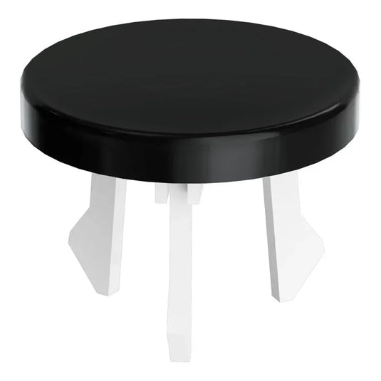 VitrA Basin Overflow Cover - Gloss Black - A4516639 - Envy Bathrooms Ltd