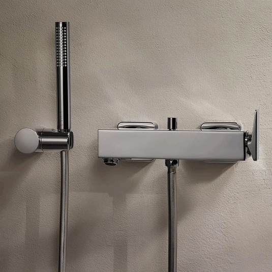 Vitra Brava Manual Bar Shower Valve - Single Handle - Chrome - Envy Bathrooms Ltd