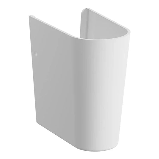 VitrA Integra 180x310mm Semi Pedestal Only - White - 5316L003-0156 - Envy Bathrooms Ltd