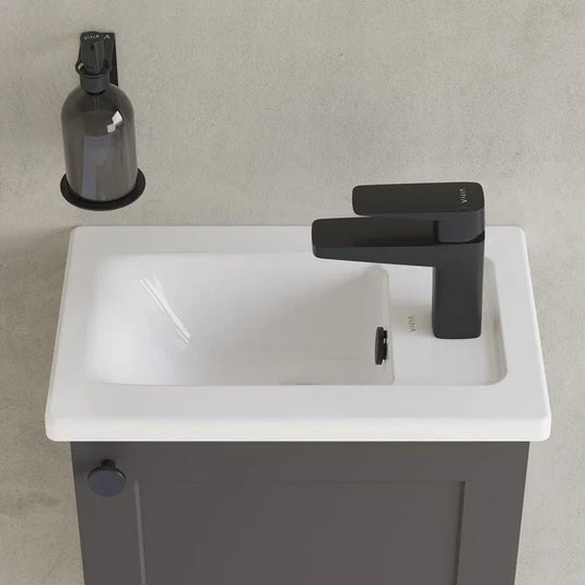 VitrA Integra 450x285mm 1TH Basin w/Overflow - White - 7034B003-0001 - Envy Bathrooms Ltd