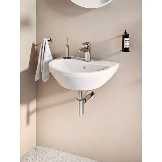 VitrA Integra 495x430mm 1TH Basin w/Overflow - White - 7066L003-0001 - Envy Bathrooms Ltd